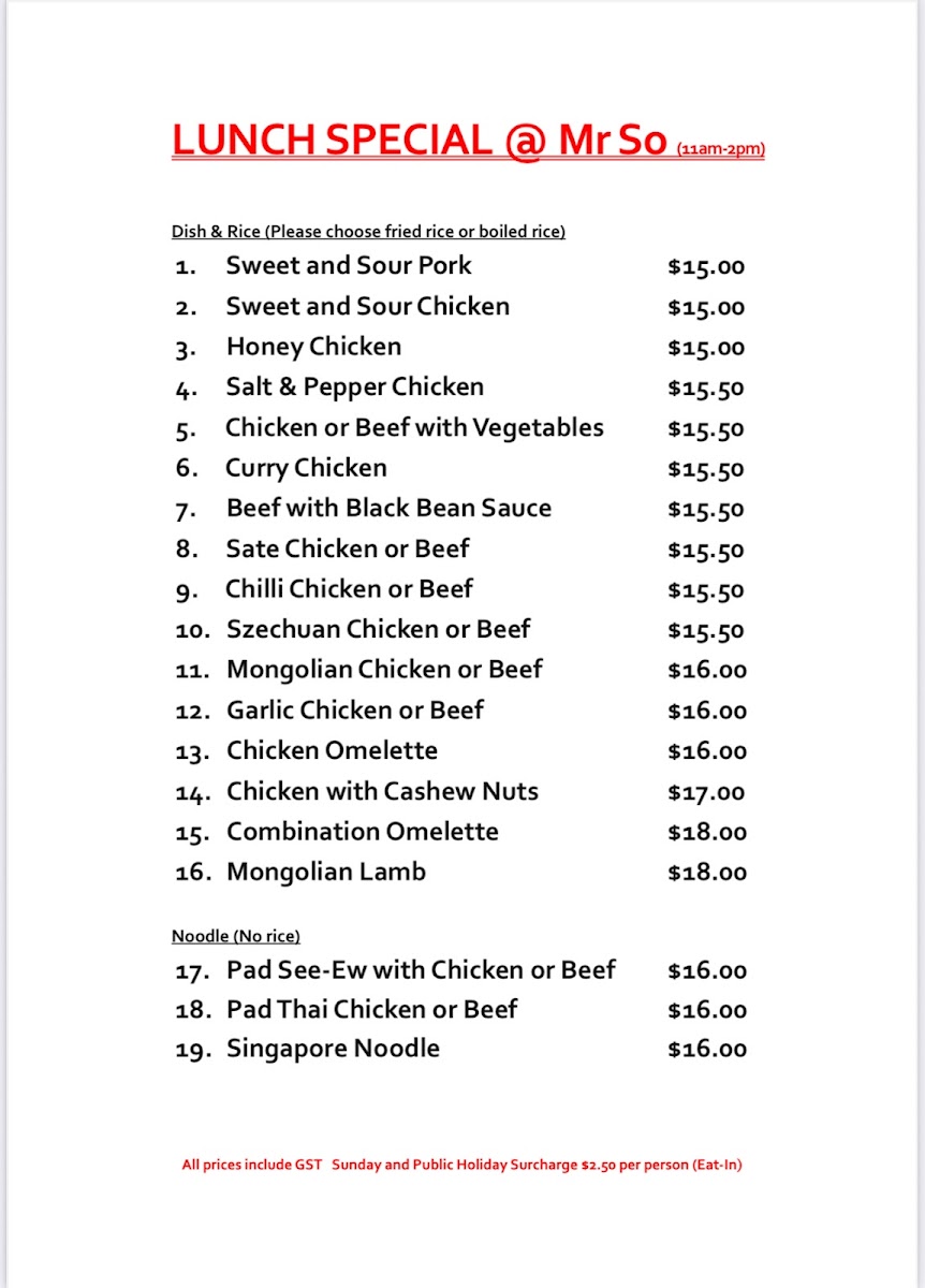 Menu Mr So Chinese Restaurant-3